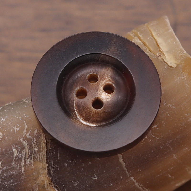 天然真牛角钮扣高档品牌西服扣子正装西装男女风衣大衣四眼纽扣,淘宝优惠券,粉丝福利购,淘宝优惠卷