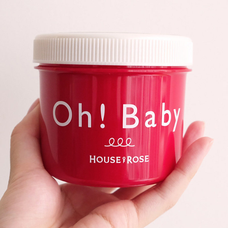 【跨境转运】日本oh baby身体磨砂膏 cosme海外身体磨砂