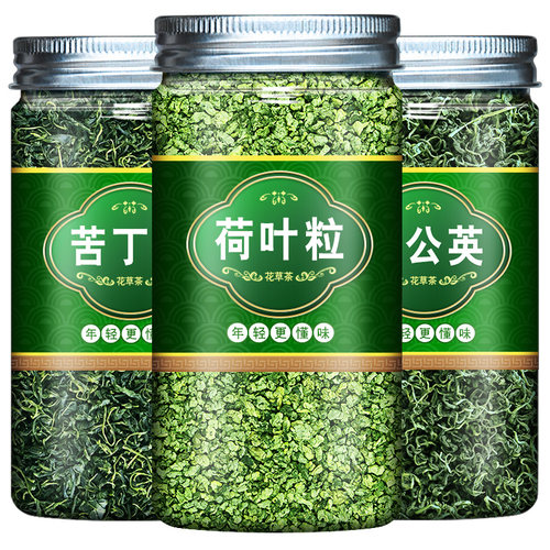 蒲公英荷叶苦丁茶正品白谷丁 华花苗荷叶苦丁茶 藕叶富丁小叶苦丁 - 图3