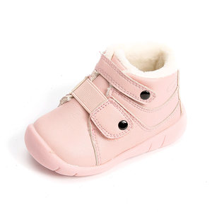 菲尼尔1-3-4岁男女童保暖棉鞋宝宝学步鞋子软底机能鞋运动单鞋潮