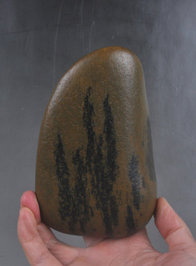 广西大湾石手玩石小品石手把件