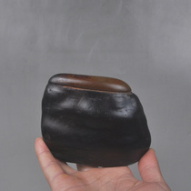 Mandarin Colourful Pottery Stone Bag Leather Chia Leather Bag *V529 * (Special Price) Great Bay Stone Chite Hand Play Stone