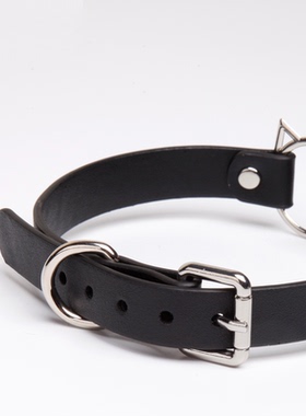 项圈真皮牵引绳颈圈铃铛