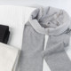 Children's leggings, spring and autumn velvet white dance socks, girls' outer trousers, autumn baby nine-minute pants without feet