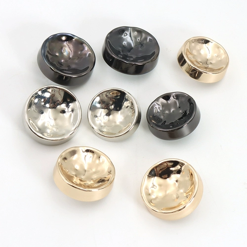 Универсальный металлический плащ, шерстяное пальто, серебряный золотой аксессуар