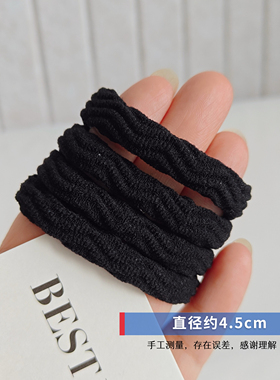 韩版针织发圈无接缝发绳