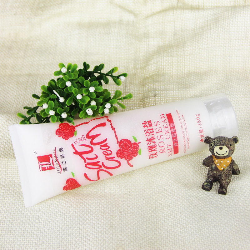 露兰姬娜玫瑰保湿去死皮改善沐浴盐 露兰姬娜世纪恒昌浴盐