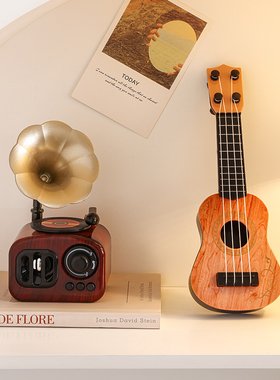 复古怀旧留声机音乐盒摆件