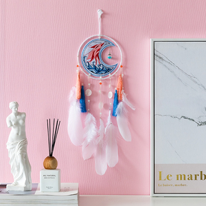 少女心捕梦网DIY吊饰