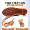 Yimeihan square dance shoes canvas outdoor breathable mid-heel