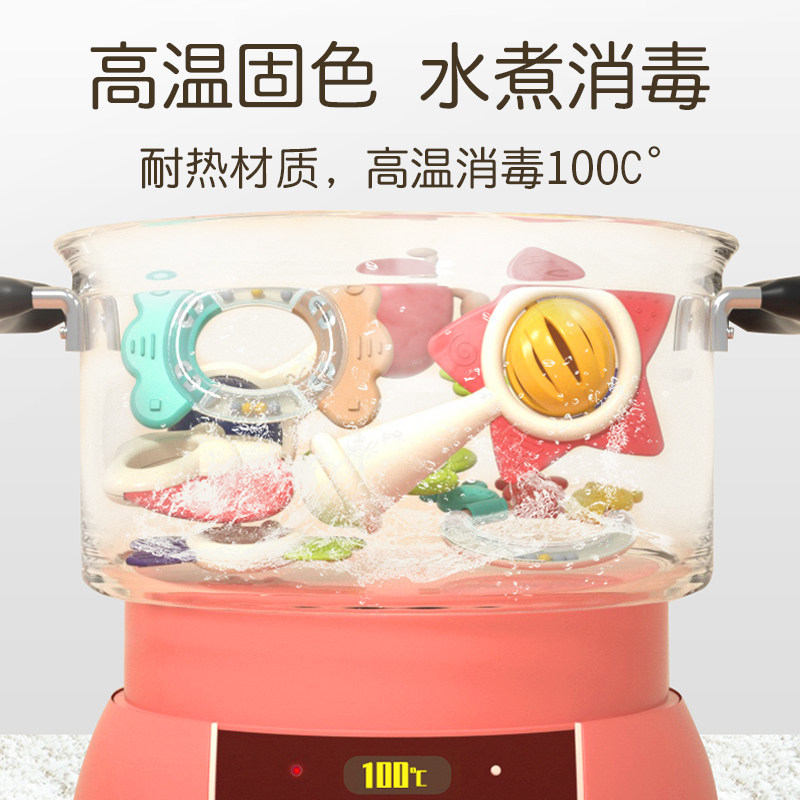 迪士尼新生婴儿礼物宝宝玩具牙胶 谷登母婴摇铃