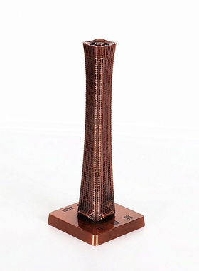 中国尊塔建筑模型北京建筑地标模型摆件合金立体创意礼品