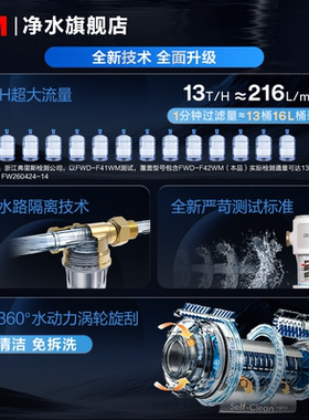 3M前置过滤器免换芯大流量13T