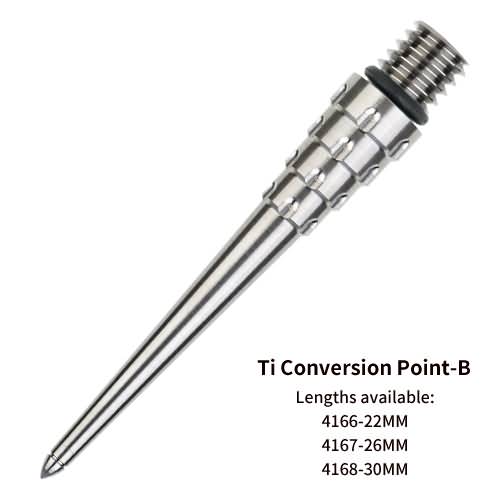 新款三支装 Ti Conversion Point 钛合金飞镖软硬式转换针头 - 图1