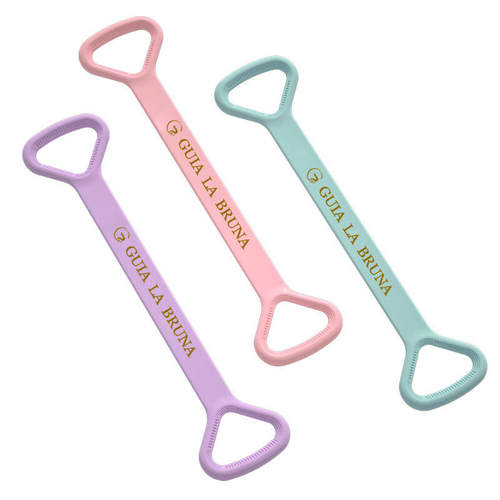 小红书款【老舅同款】新款果冻8字拉力器肩背拉伸开背瑜伽弹力带 - 图3