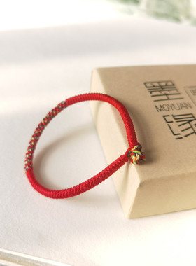 情侣手编民族风定制长度