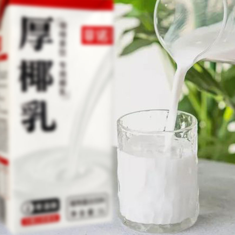 菲诺厚椰乳1L*12瓶整箱出售生椰拿铁浓缩椰乳奶茶咖啡原料商用-图2