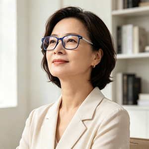 鹏博士防蓝光老花镜男女通用TR90超轻方框护眼老花眼镜气质防疲劳