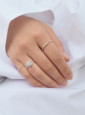 LFLM 小众设计复古简约轻奢戒指个性独特高级感气质戒简约冷淡风
