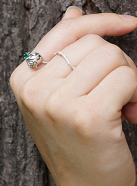 LFLM ins冷淡风戒指女小众设计感甜酷时尚百搭简约个性关节指环潮