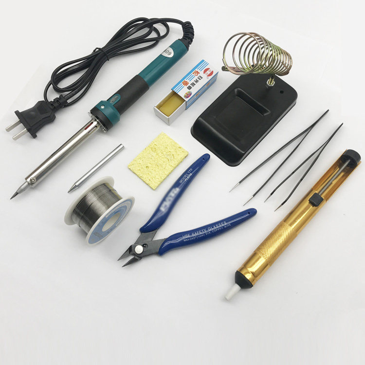 恒温电烙铁套装家用电子维修电焊焊锡电洛铁非调温大功率焊接工具,淘宝优惠券,粉丝福利购,淘宝优惠卷