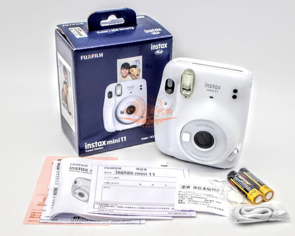 日本直邮富士fujifilm instax mini 11拍立得一次成像相机送相纸 - 图0