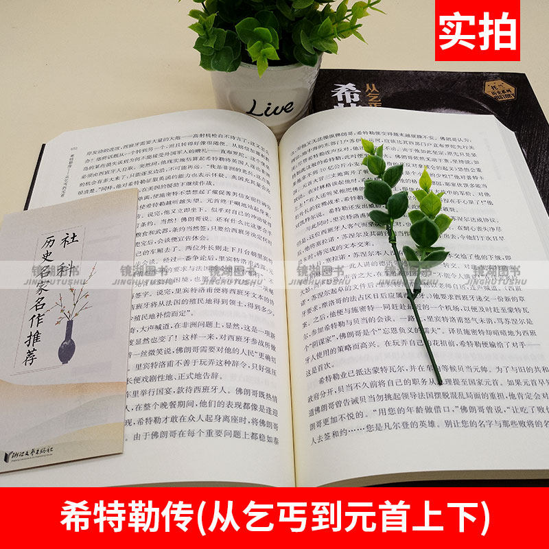 现货正版 希特勒传(从乞丐到元首上下)(美)约翰·托兰 历史传奇人物传记/阿道夫希特勒我的奋斗伟人故事/名人自传记书籍畅销书