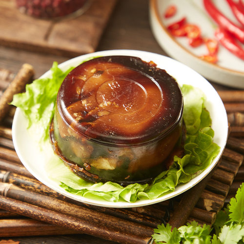 中华老字号丁义兴枫泾丁蹄多口味猪蹄酱肘子枫泾上海卤味熟食 - 图0