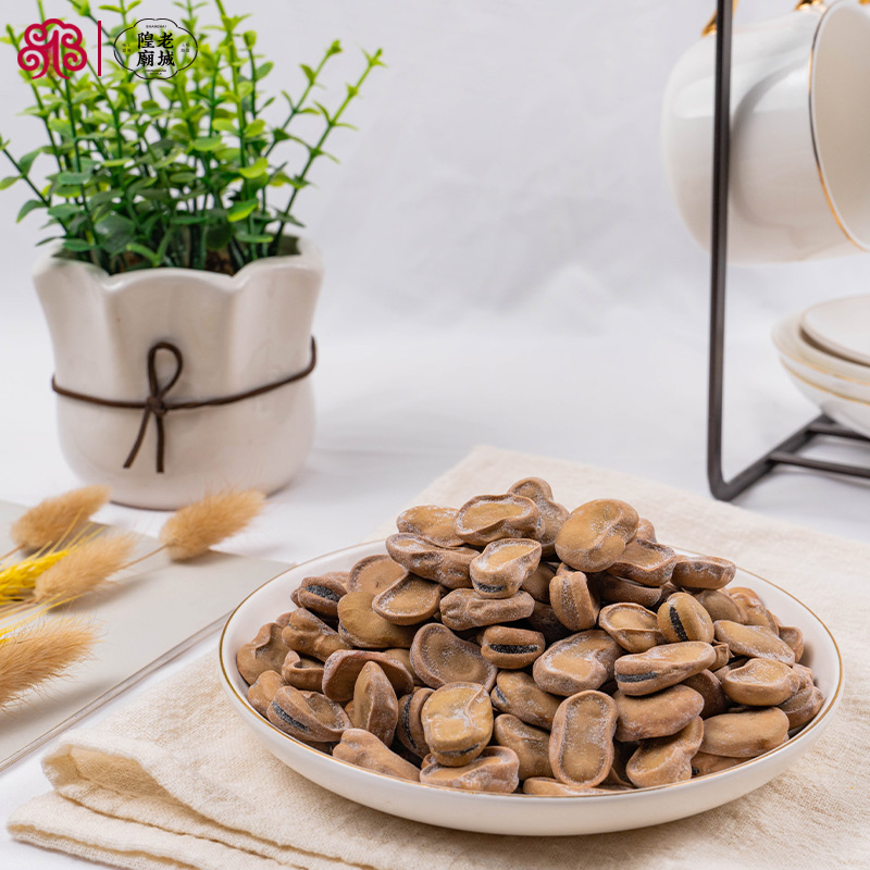 上海特产老城隍庙奶油味五香豆袋装蚕豆茴香豆经典怀旧小吃零 - 图0