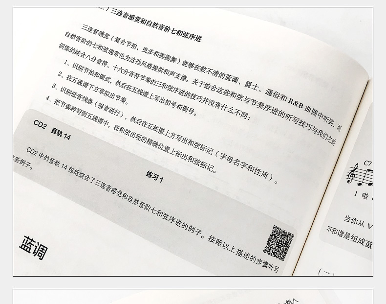 正版包邮 现代乐手听力训练教程 扫码获取听力训练资源 入门教程材初学者零基础自学大调小调音阶音程旋律乐理基础知识 附参考答案 - 图0