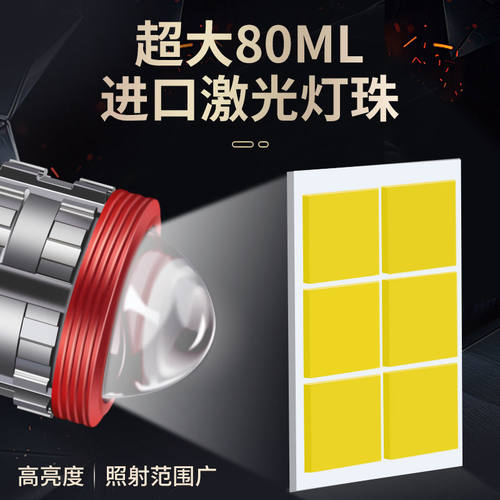 适用DIO迪奥125 LED透镜大灯适用本田摩托U+改装远光近光一体灯泡 - 图0
