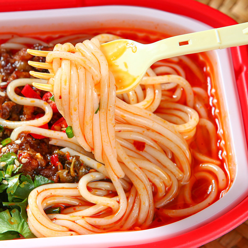 阿娜姐自热型云南杂酱肉帽小锅米线过桥米线速食品米粉早餐夜宵,淘宝优惠券,粉丝福利购,淘宝优惠卷