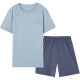 Top Guagua pure cotton home clothing suit couples can wear it outside
