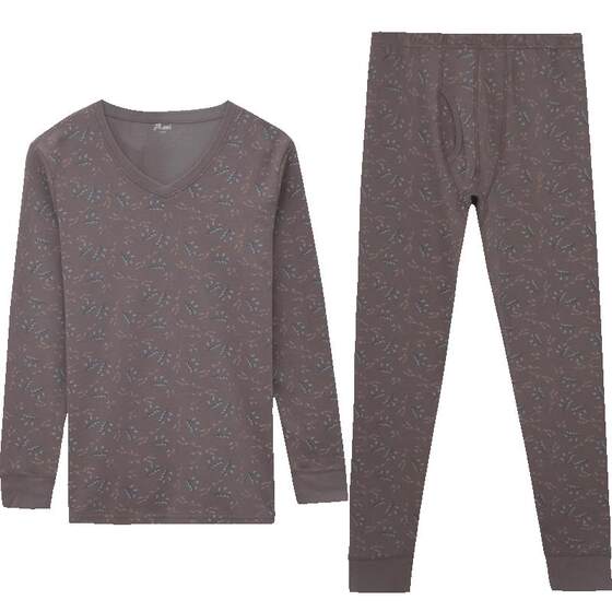 Dingguagua cotton autumn clothes long johns underwear set for men