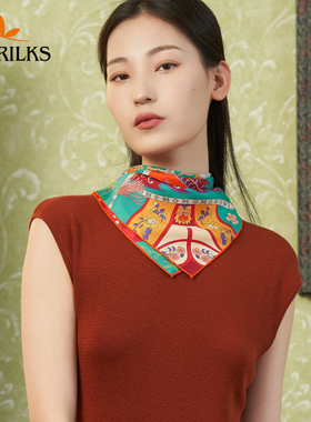 eorilks意敖瑞中国风春秋女真丝