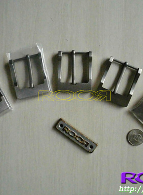 优质出口纯钛Ti 超轻便 简约皮带扣头 皮带头【极轻29g克】