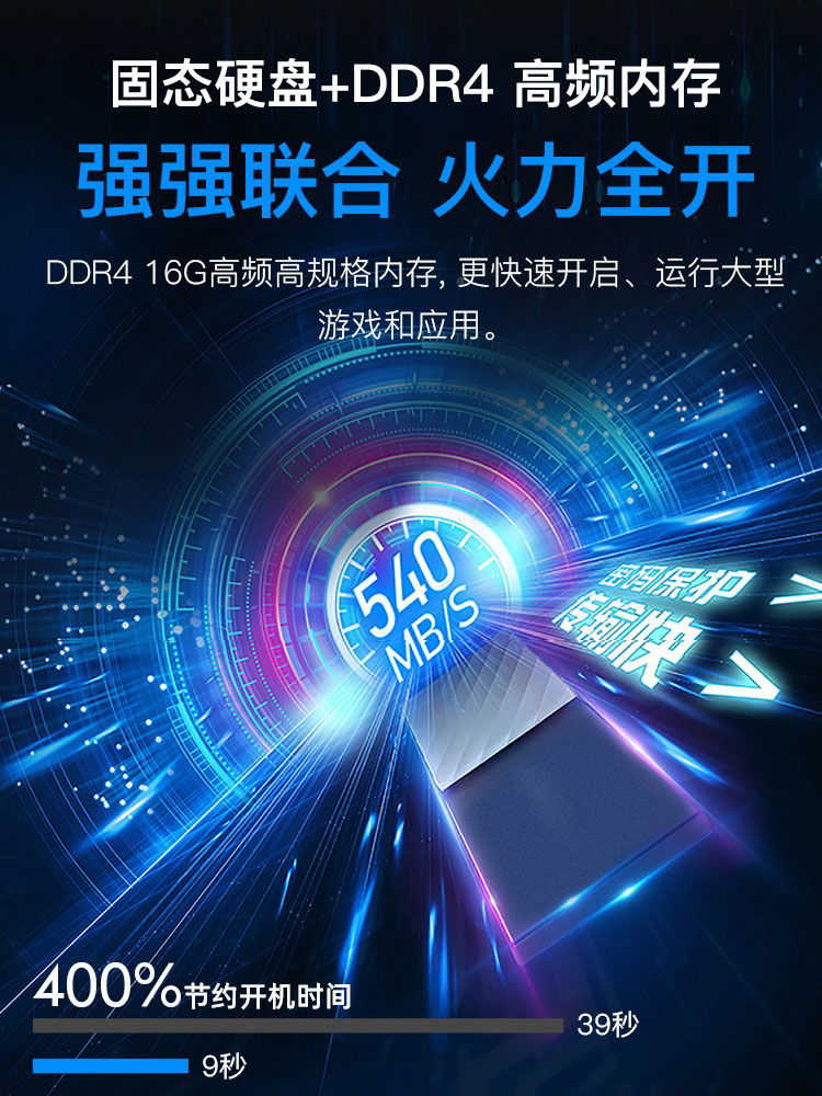 aoc一体机整机24华硕联想苹果主机 本晨数码一体机