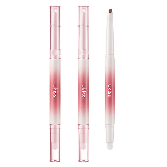 Ukiss lip liner double-ended blending lip brush non-stick cup