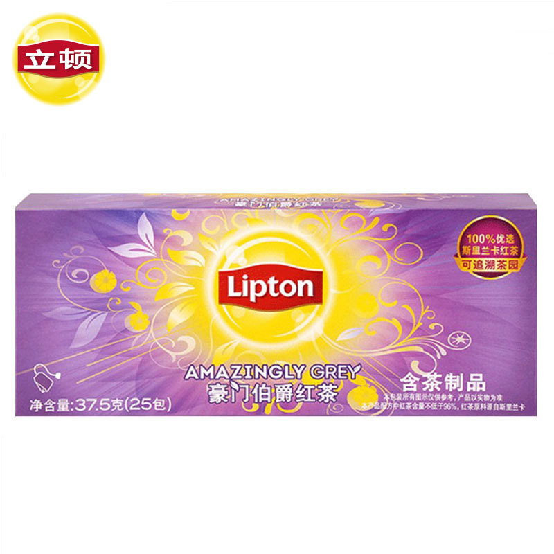 立顿豪门伯爵精选进口红茶37.5 g25 咖天下食品其它红茶