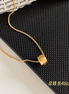 古丽古丽s925纯银新款项链小众设计高级轻奢气质锁骨链08624