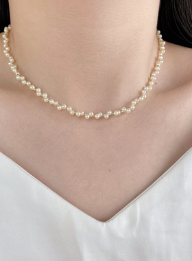 欧比雅比精致个性项链时尚小众设计高级感轻奢气质锁骨链24871