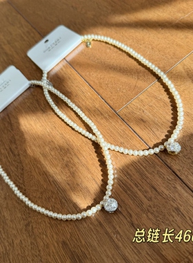 欧比雅比新款时尚高级感气质精致淑女甜美个性复古百搭项链04776