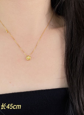 古丽古丽新款时尚高级感气质精致淑女甜美个性复古百搭项链08765