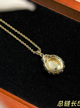 柏拉翡丽S925纯银项链锁骨链法式复古高级感简约小众精致00094