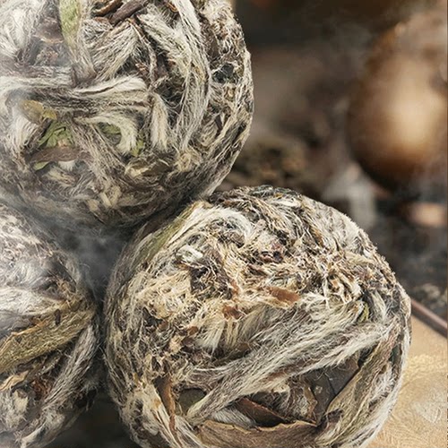绿雪芽福鼎白茶369系列2021年老白茶白毫银针龙珠便携装45g - 图1