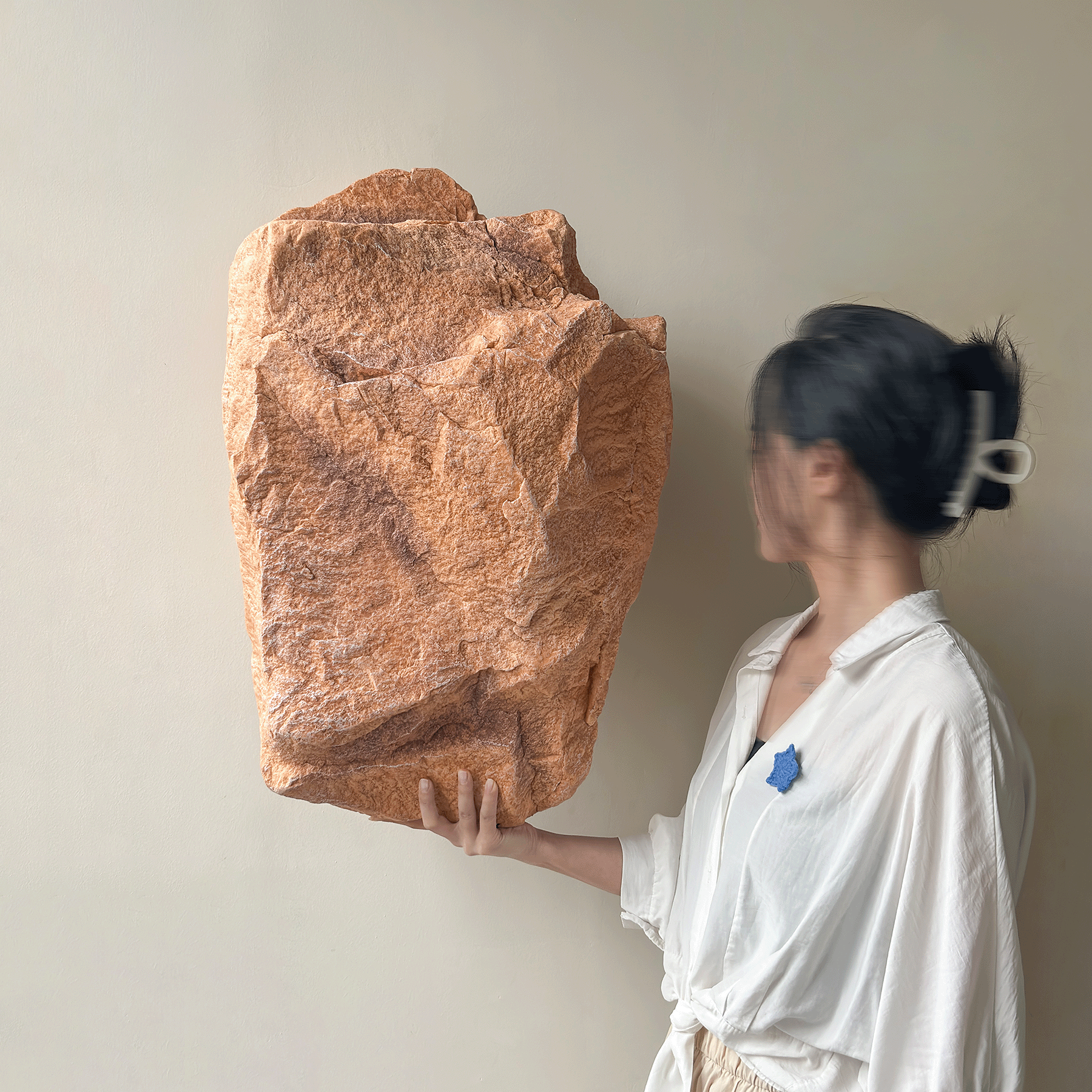 仿真pu石造景石头大石头摆件装饰品橱窗道具摄影户外假石头搭配,淘宝优惠券,粉丝福利购,淘宝优惠卷