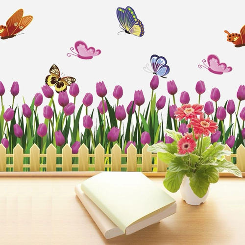 Стенная настенная наклейка на стенах в спальне