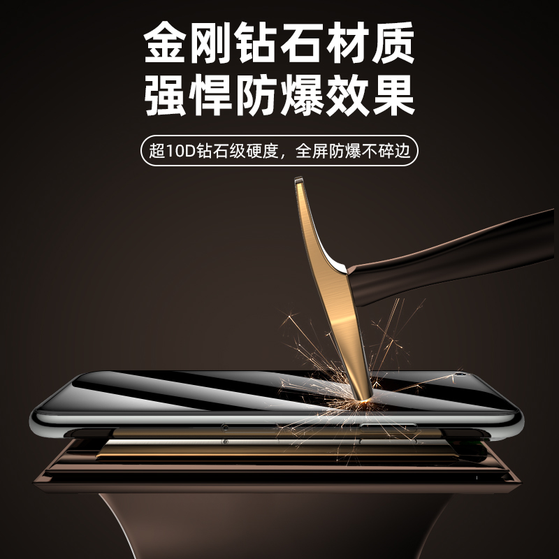 适用华为荣耀play4tPro钢化膜play4t防窥膜play4全屏畅玩20防偷窥5g全包保护Pro防窥5t活力板手机9a膜5麦芒9 - 图1