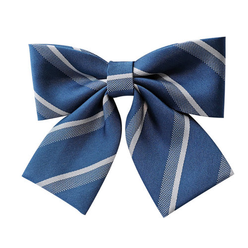 HANECTONE日本JK制服平角领结便携搭扣款无带领花羽根巾校服配饰 - 图3