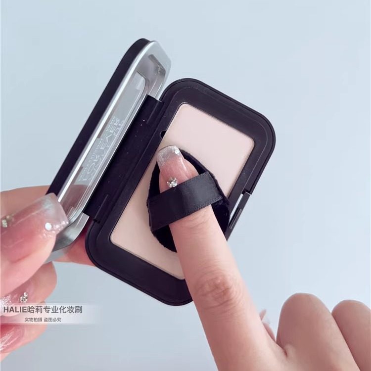 超软迷你植绒粉扑哑光高光腮红粉扑手指局部定妆提亮海绵美妆蛋,淘宝优惠券,粉丝福利购,淘宝优惠卷